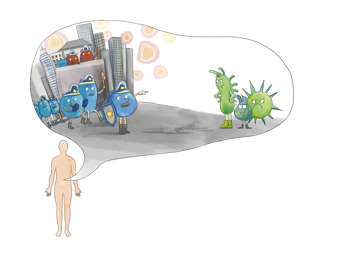 Illustrationen von Celine Geser aus dem Buch von Fabio Ersch «Emma und das Geschenk».